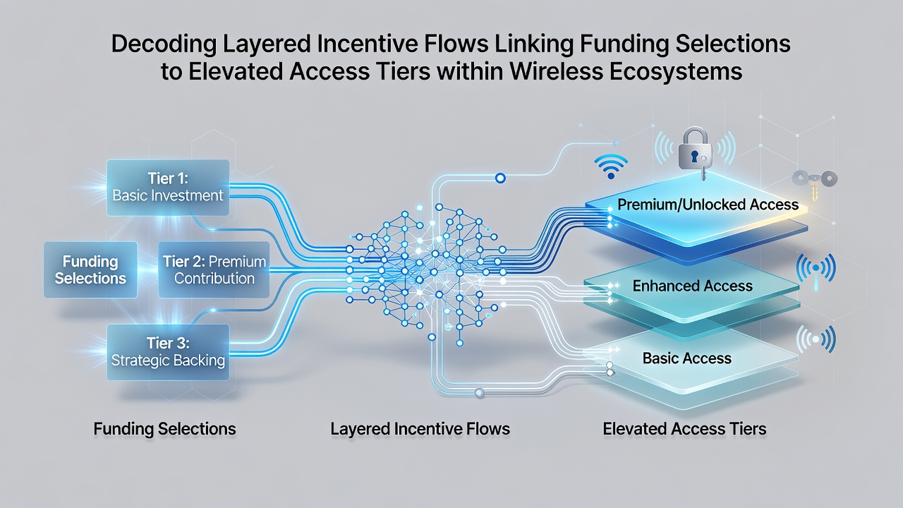 Flow diagram illustrating how deposits convert into tiered access across slots, tables, and prediction markets
